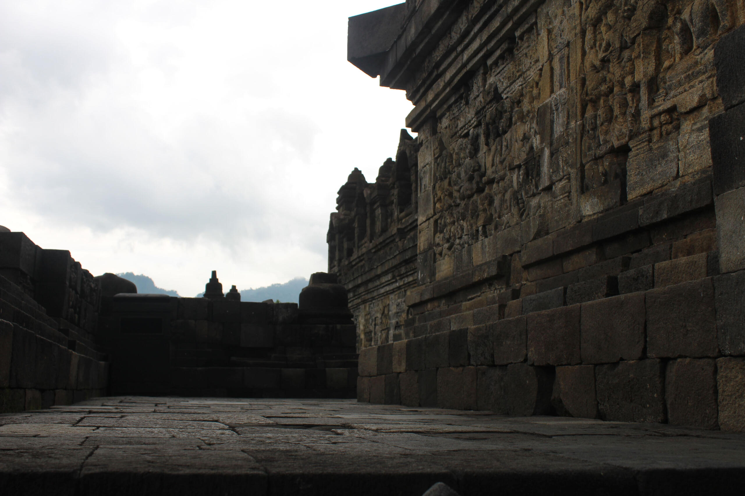 The beauty of Borobudur temple