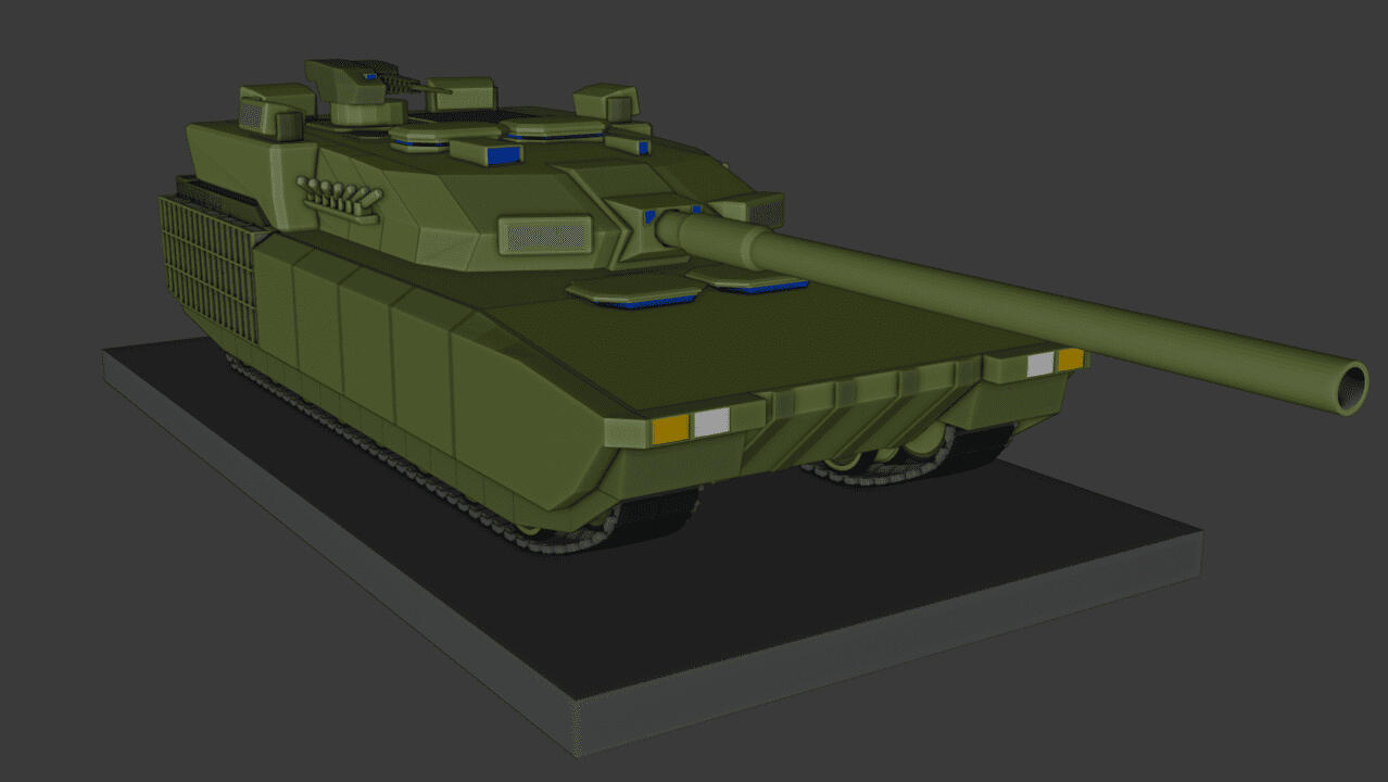 Modern Main Battle Tank 011 Concept