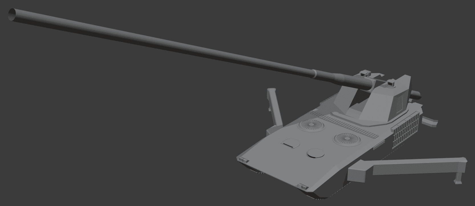 Modern Self-propelled Artillery 001 Concept