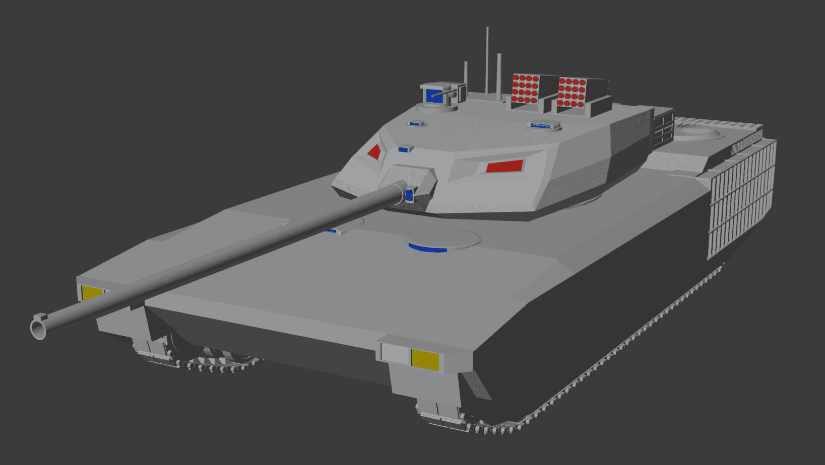 Modern Main Battle Tank 001 Concept