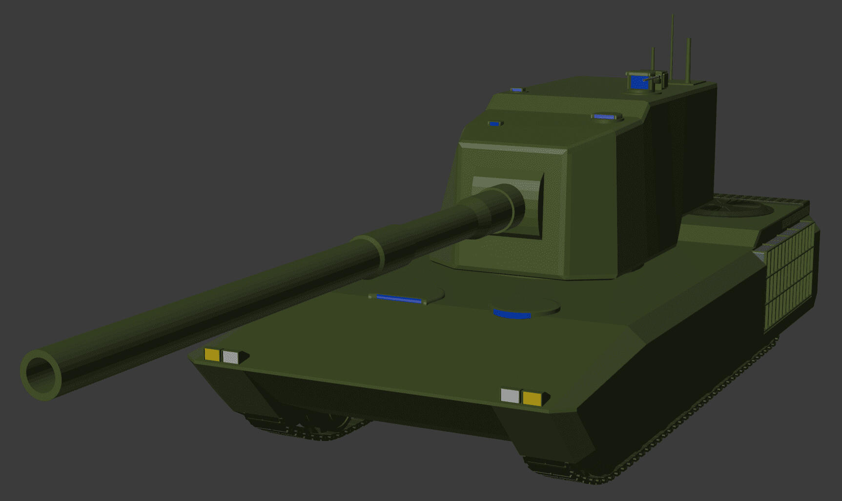 Modern Destroyer Tank 001 Concept