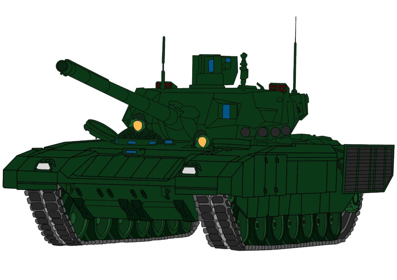 Russian Main Battle Tank T-14 Armata