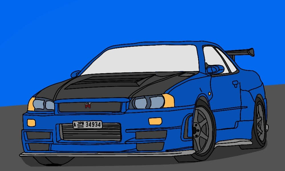 Nissan Skyline R-34 GTR