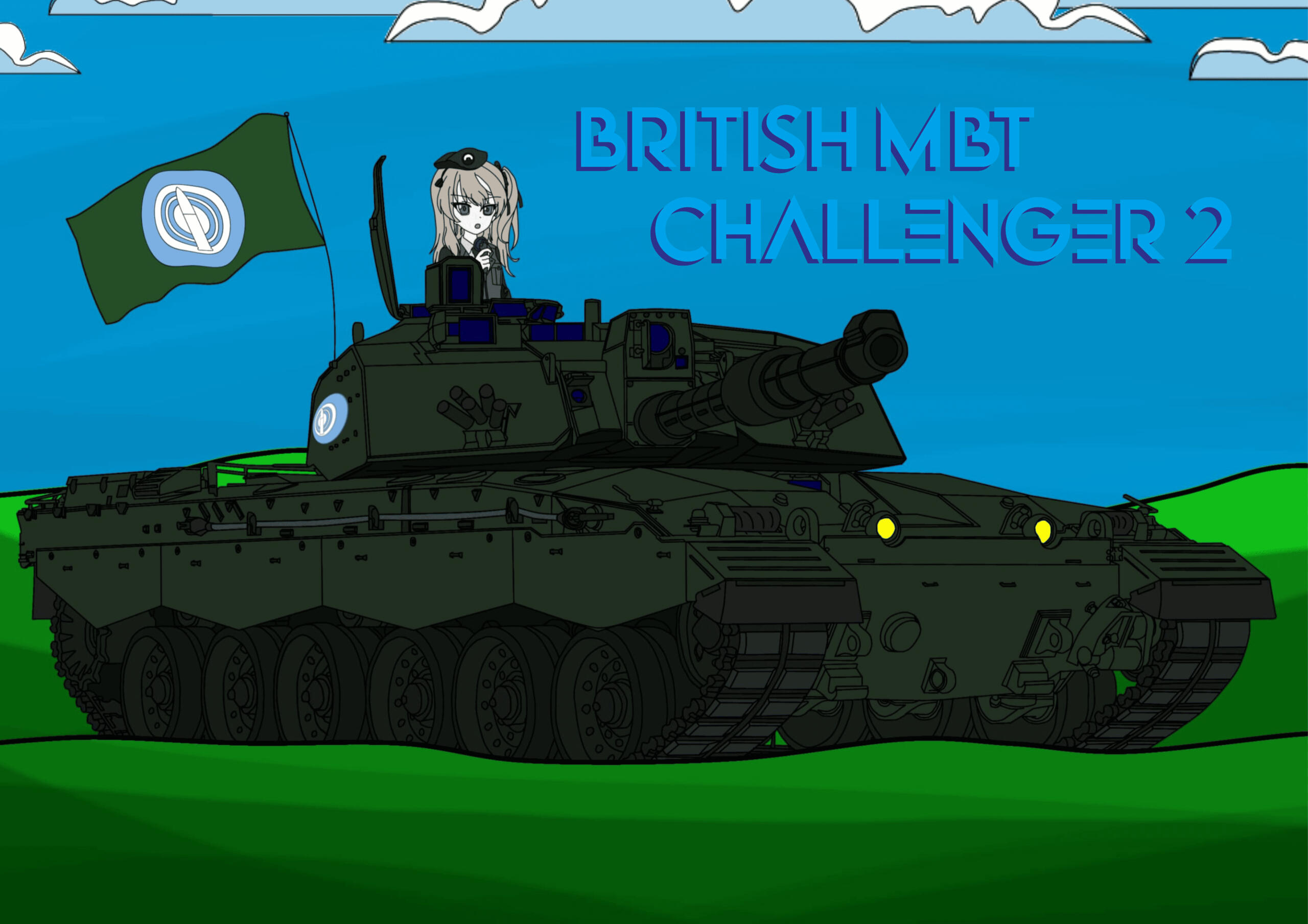 British Main Battle Tank Challenger 2